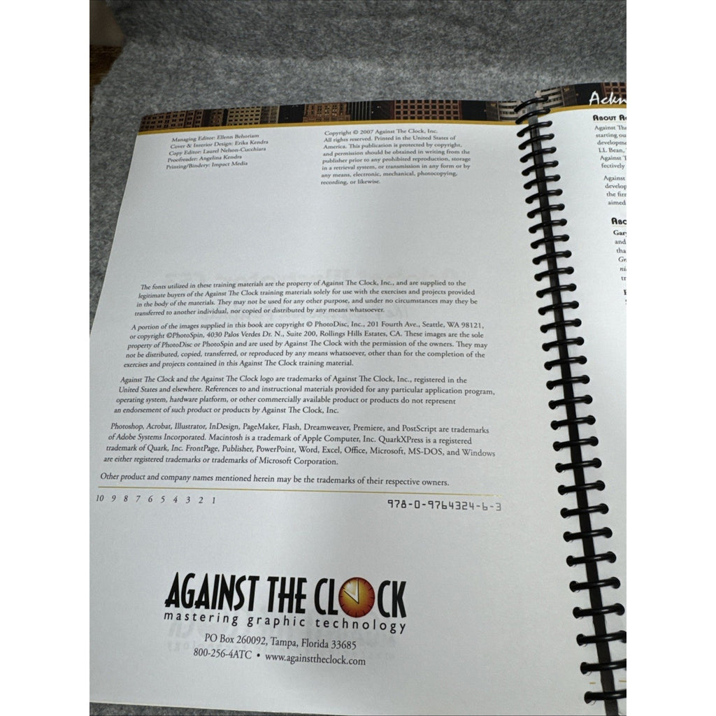 Adobe Illustrator CS3 : The Professional Portfolio by Against The Clock and...