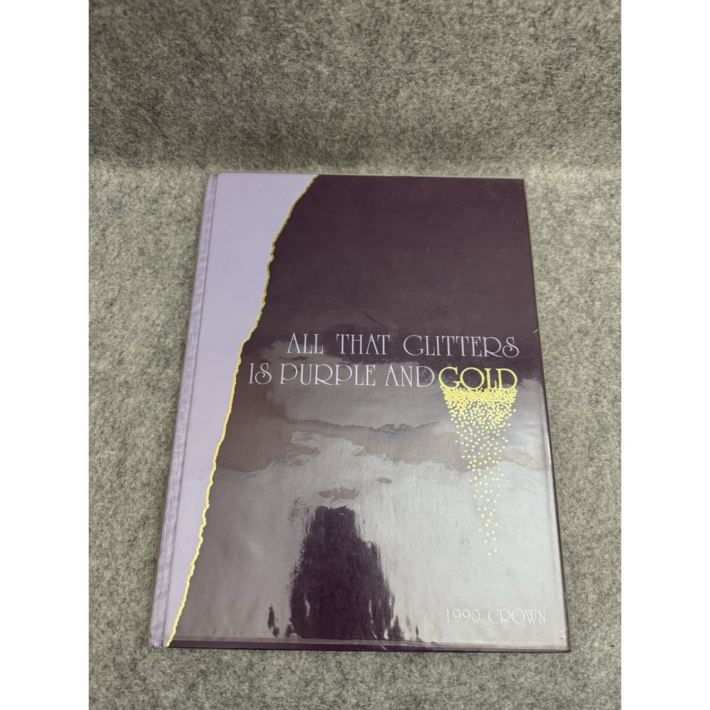 1990 Menchville High School Yearbook Crown Newport News VA Virginia HC