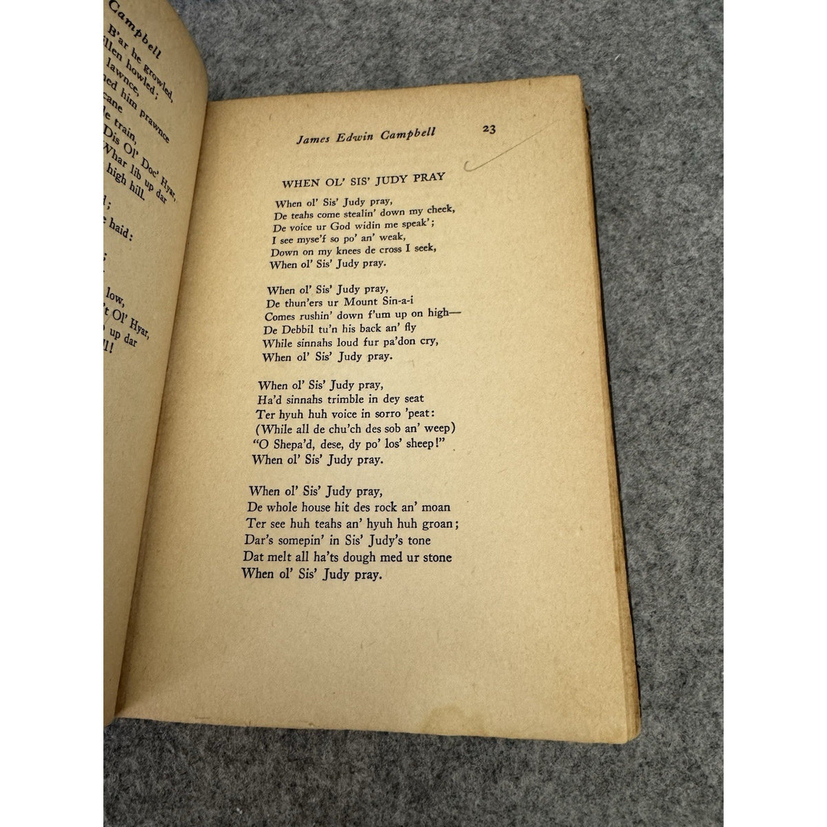 1922 The Book of American Negro Poetry James Weldon Johnson 1st Edition HC