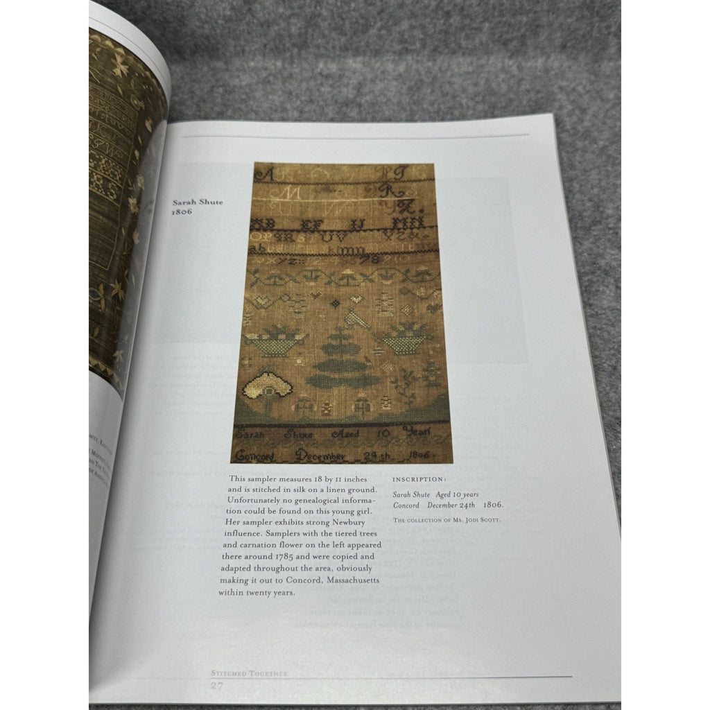 Stitched Together Early American Samplers 2007 Embroidery Exhibition Catalog