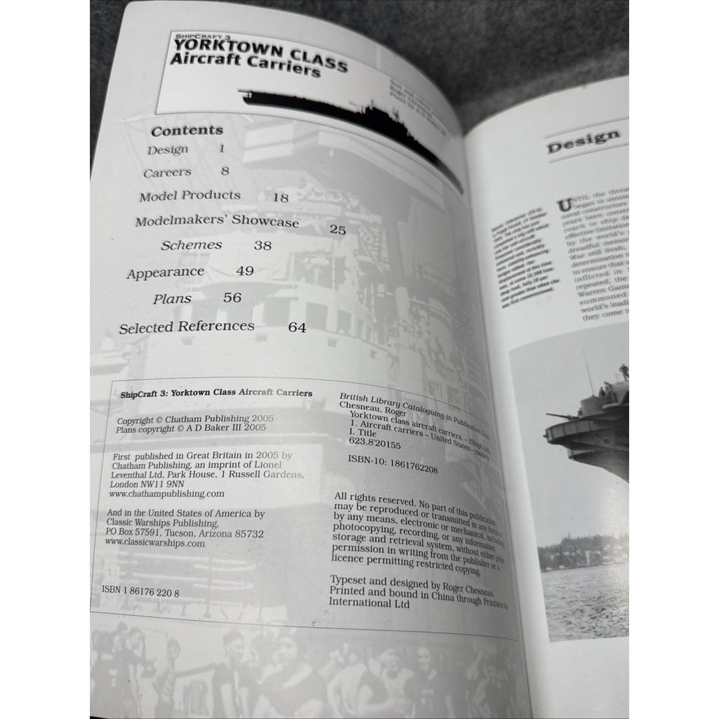Yorktown Class Aircraft Carriers by Roger Chesneau (2004, Trade Paperback)