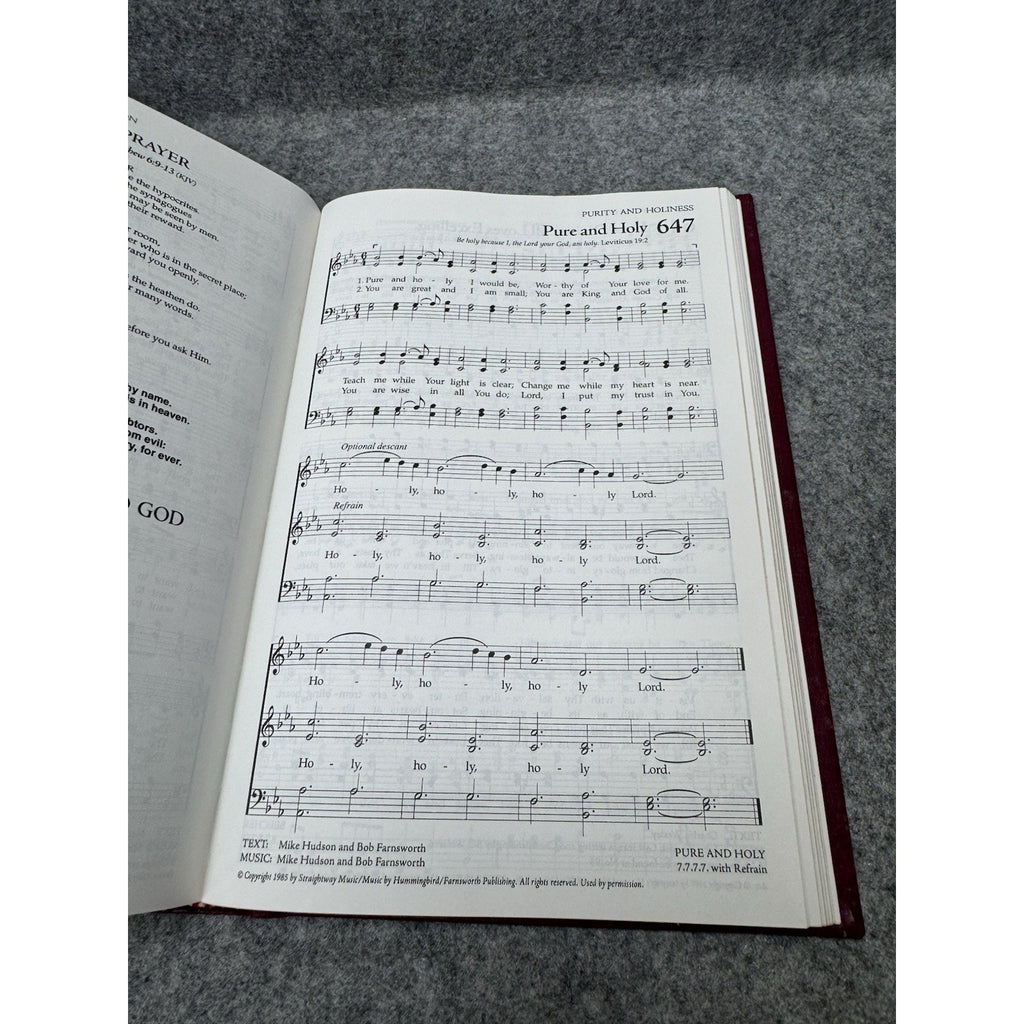 The Celebration Hymnal Songs & Hymns for Worship Maroon HC Church Music