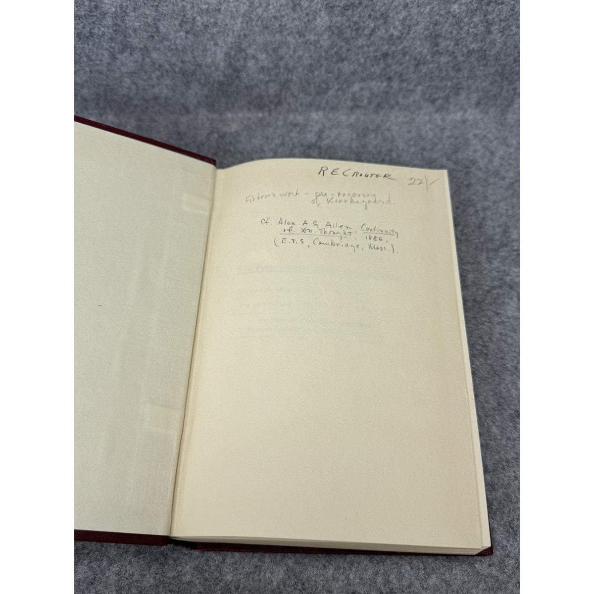 1949 History of Christian Doctrine George Park Fisher Theology T & T Clark