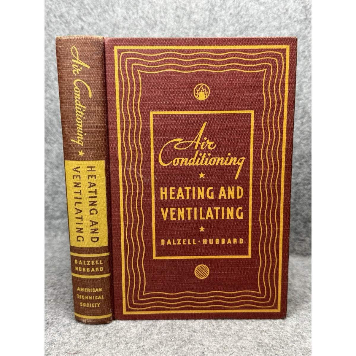 Air Conditioning Heating & Ventilating Dalzell Hubbard 1947 HVAC HC