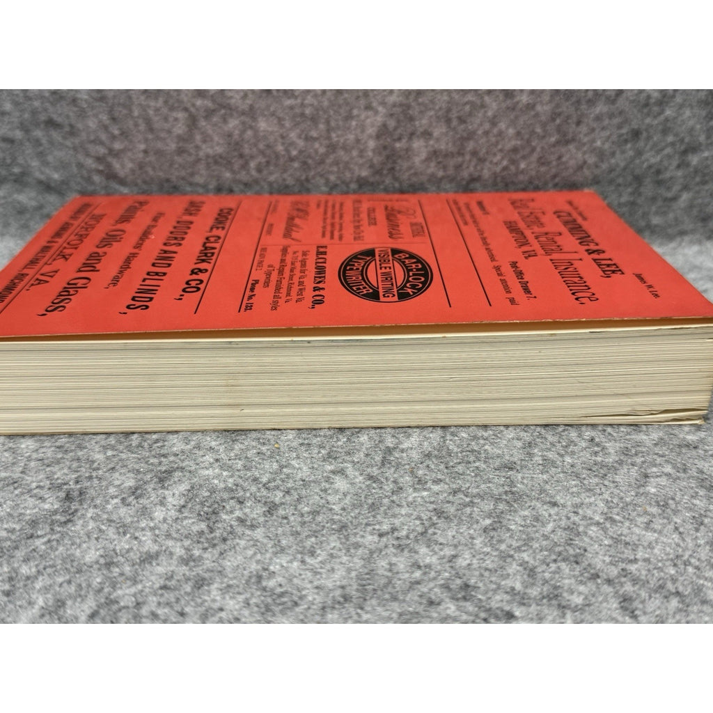 1996 Chataigne’s Peninsula Directory 1896-97 Hampton Newport News Virginia