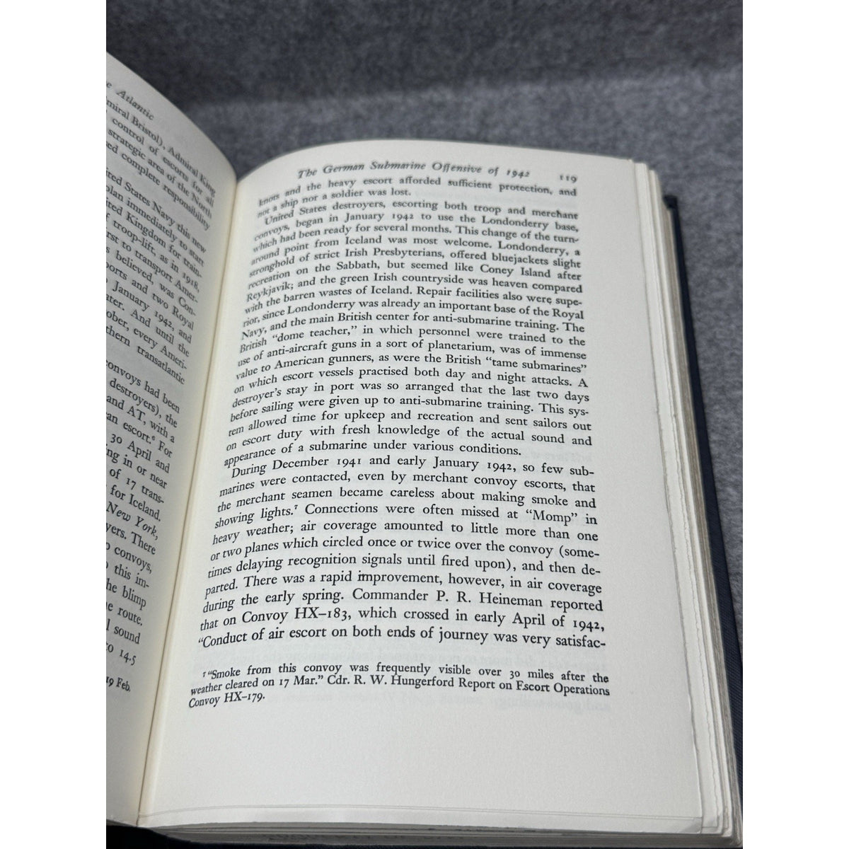 Battle of the Atlantic 1939-1943 Morison WWII Naval History Vol 1 1975