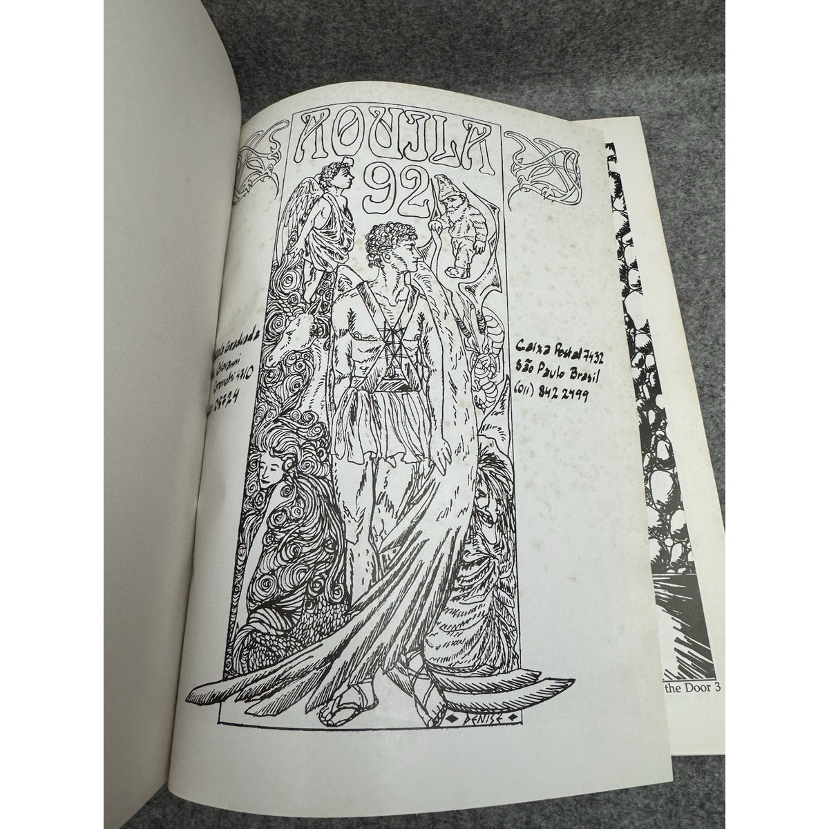 Aquila 92 Yearbook São Paulo Brazil Land of Myth Magic Fantasy HC