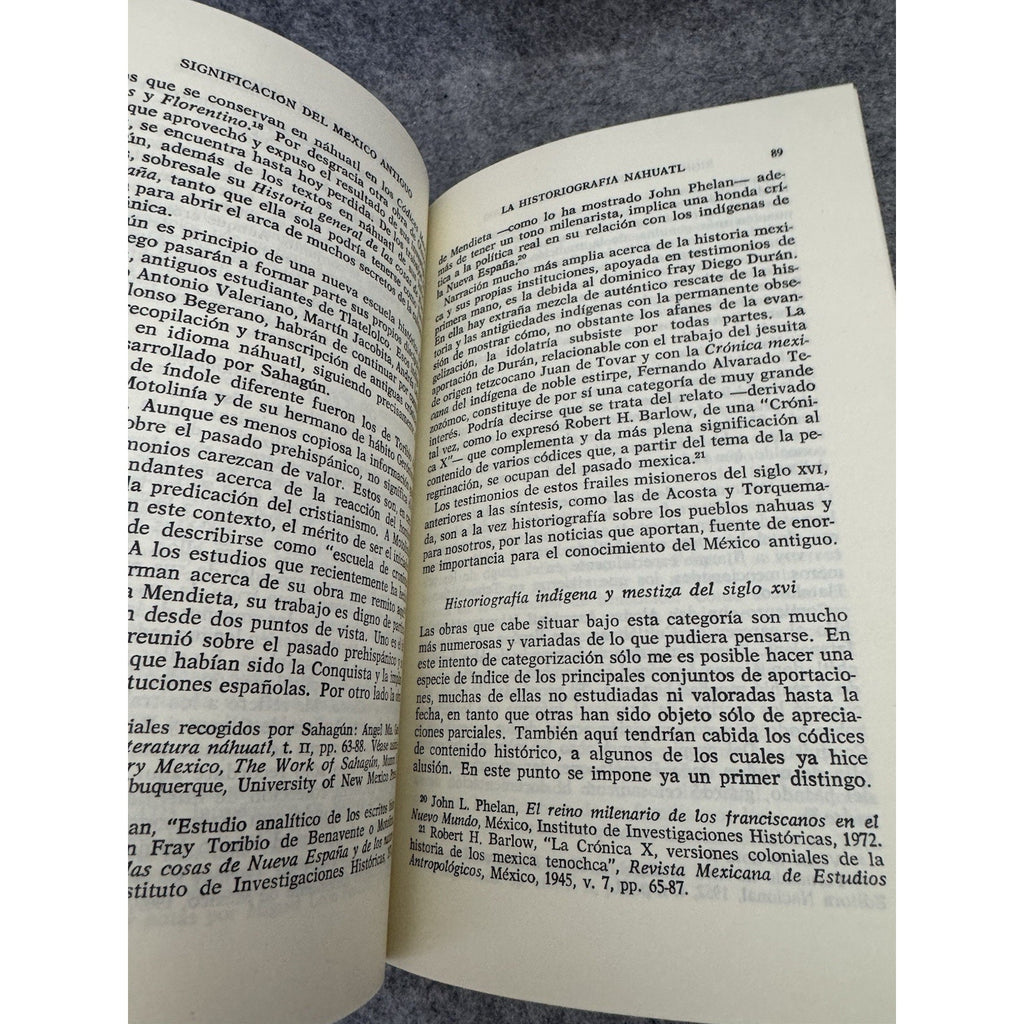 Miguel León-Portilla Toltecáyotl Aspectos de la Cultura Náhuatl HC 1995