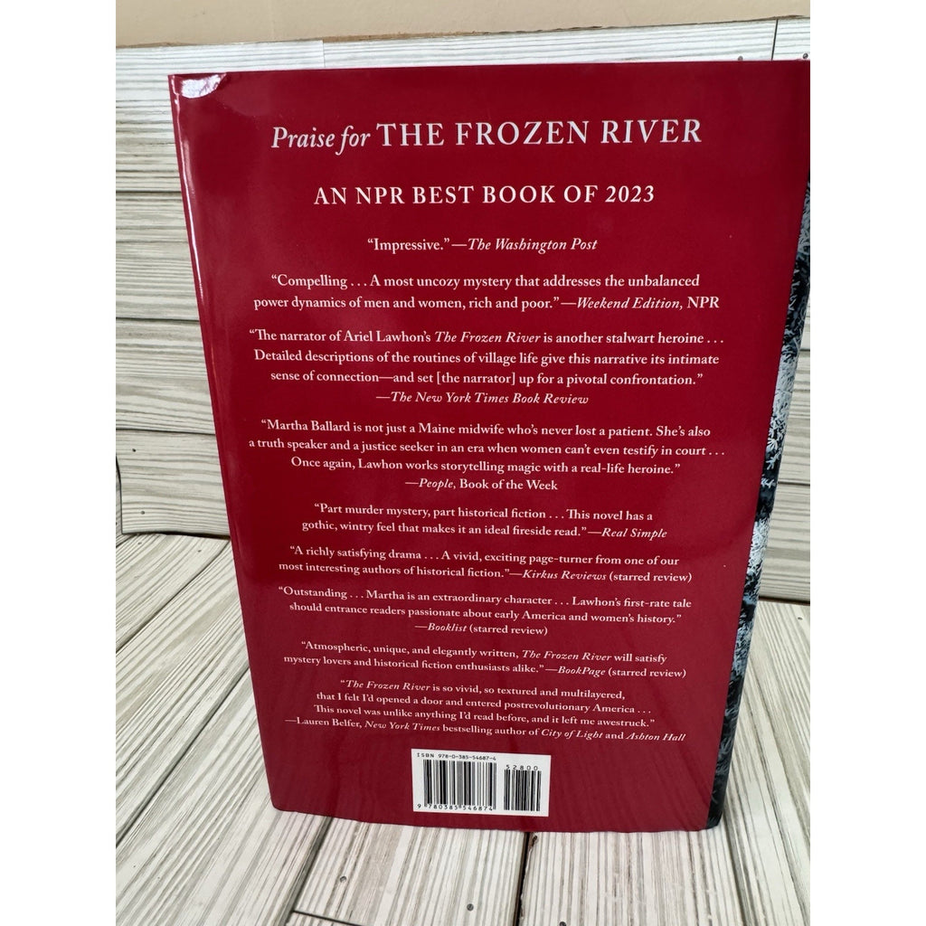 Frozen River Ariel Lawhon HC DJ 2023 First Edition GMA Book Club