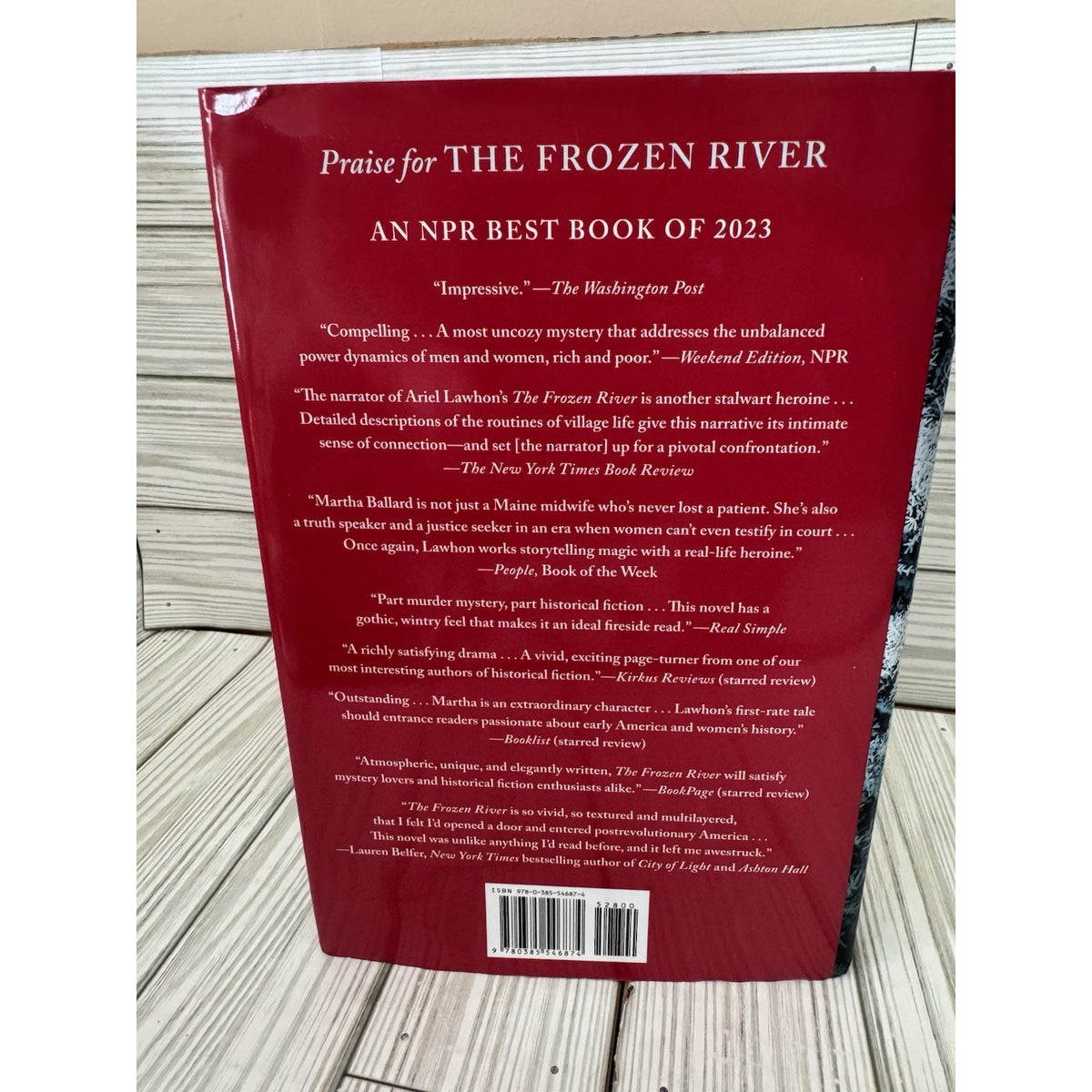 Frozen River Ariel Lawhon HC DJ 2023 First Edition GMA Book Club