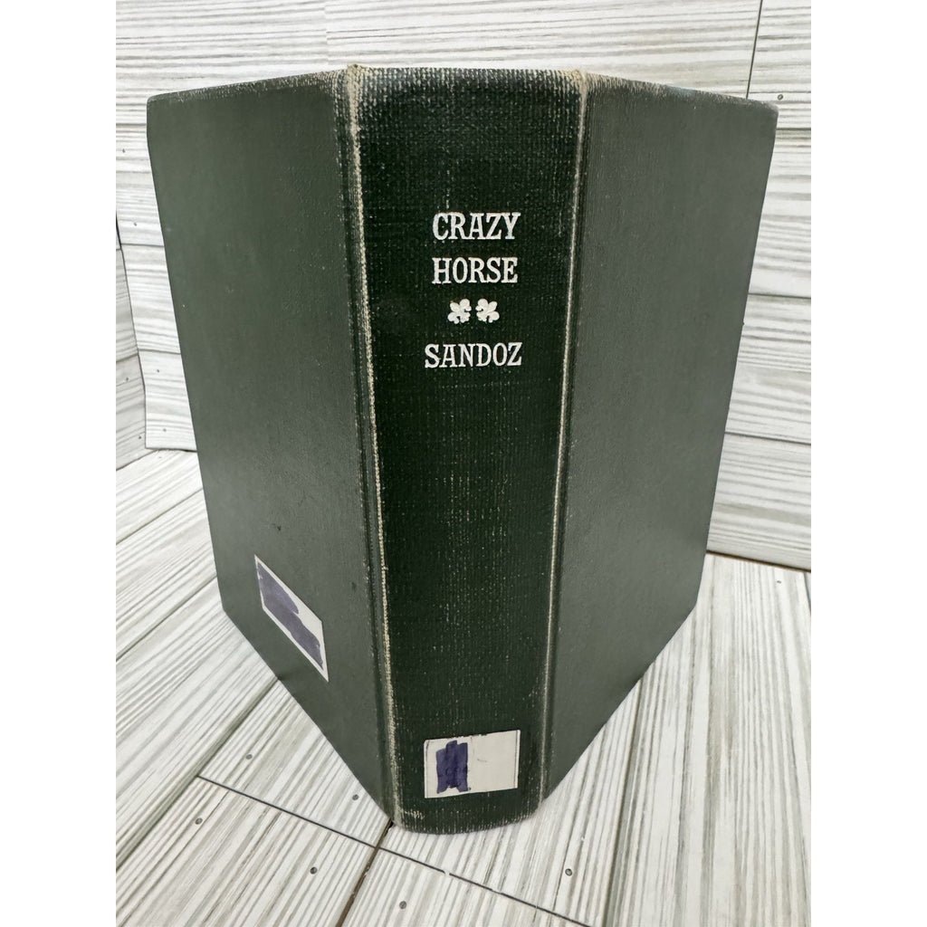 Crazy Horse Mari Sandoz 1942 1st Edition Knopf HC