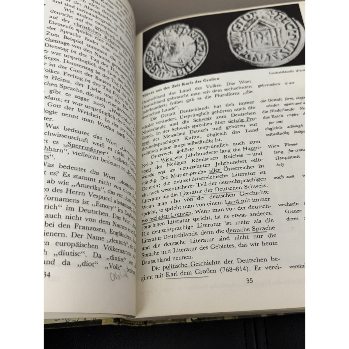 Im Wandel der Jahre 3rd Ed Harold von Hofe HC 1964 German Reader