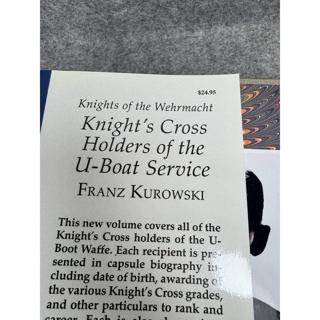 Knight’s Cross Holders U-Boat Service Kurowski Book + 4 Signed Commander Photos