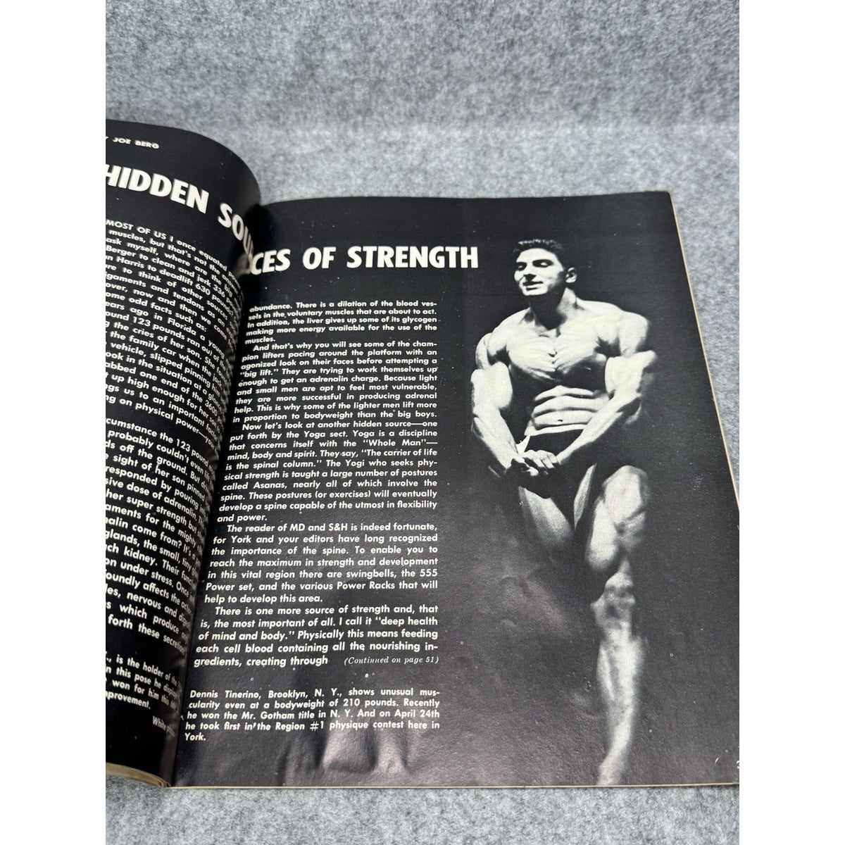 1965 Muscular Development Magazine August Bill McArdle Vintage Bodybuilding