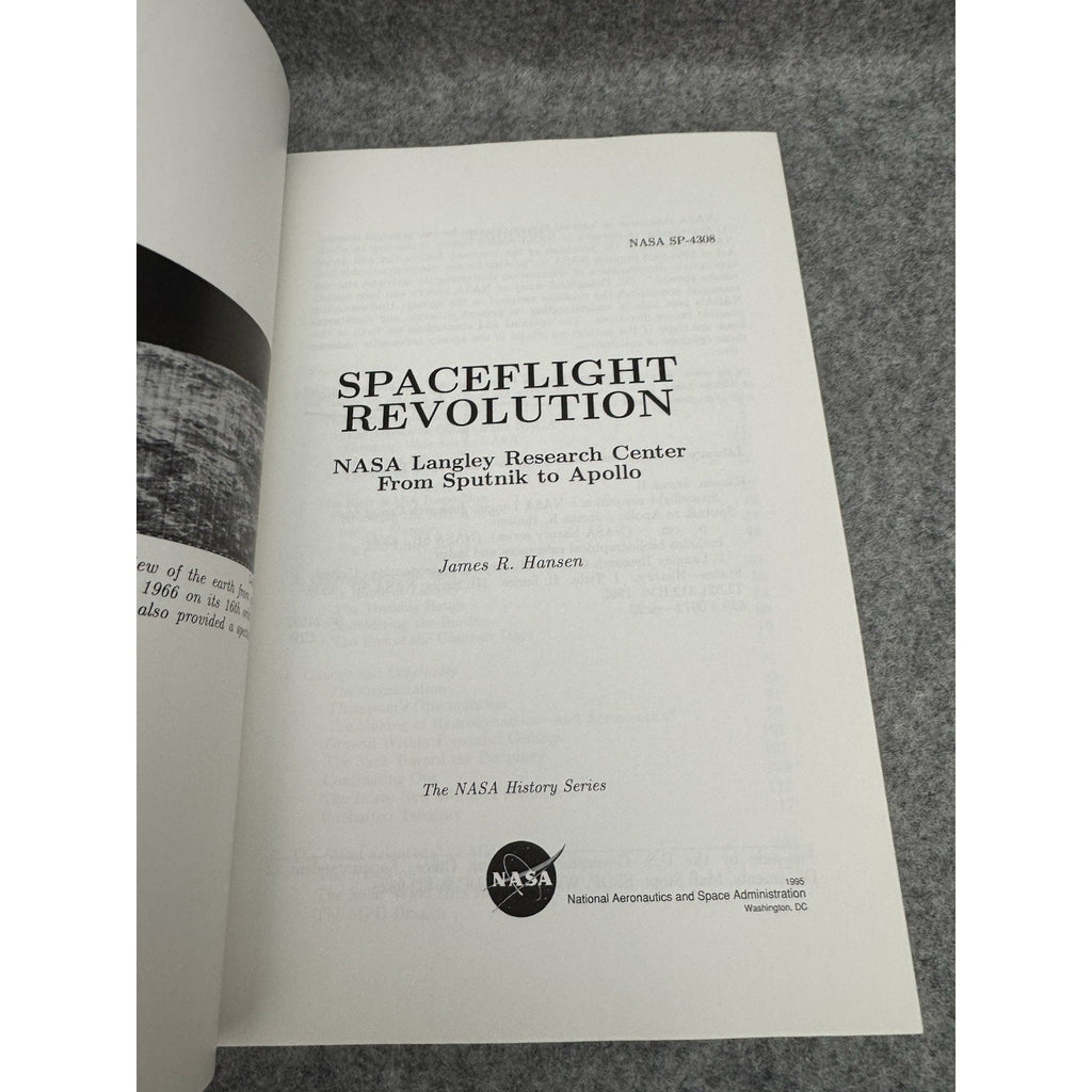 Spaceflight Revolution NASA Langley Sputnik to Apollo 1995 PB