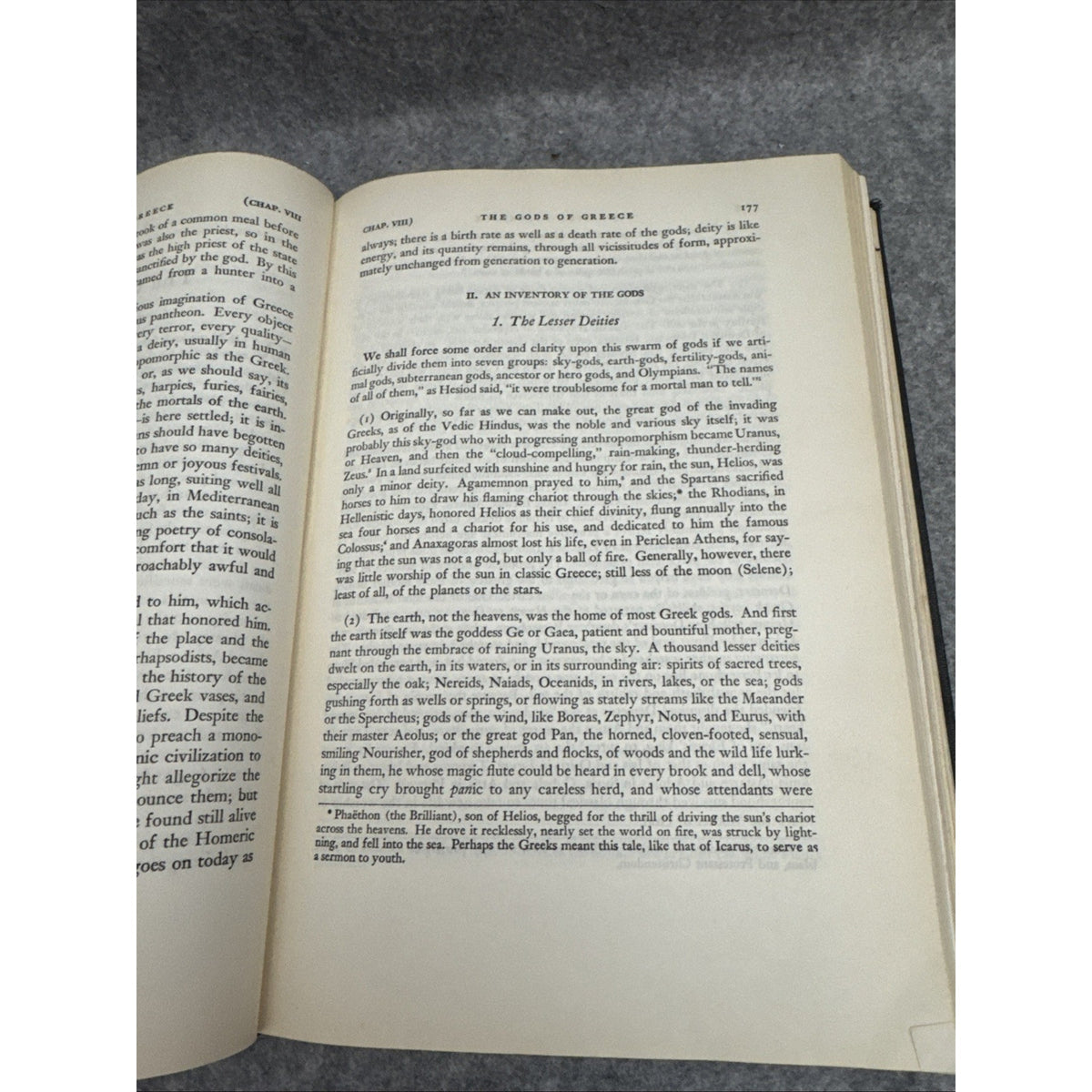 THE LIFE OF GREECE by Will Durant (The Story of Civilization) Vintage 1939