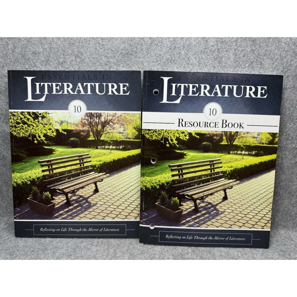 Essentials in Literature Level 10 Student Resource Books 3 DVDs Homeschool