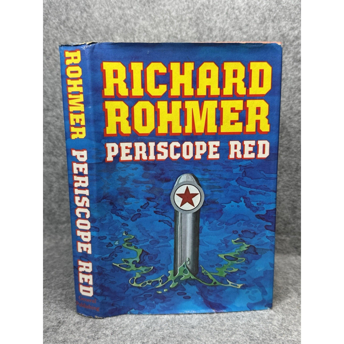 Periscope Red Richard Rohmer 1980 Canadian 1st Printing Hardcover DJ