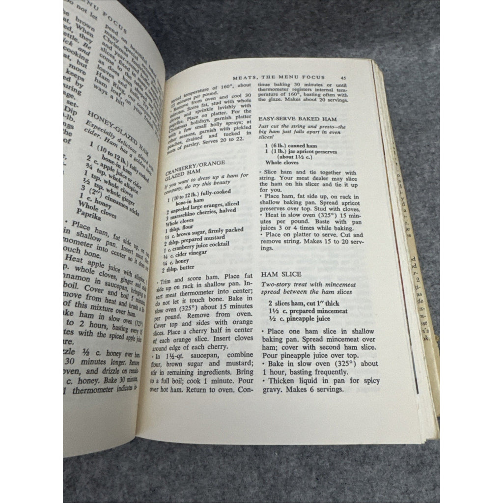 Farm Journals Country Cookbook 1972 Revised Enlarged Edition Vintage Recipe Book