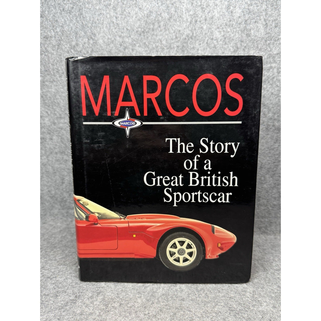 1995 Marcos Great British Sportscar David Barber 1st Edition Hardcover DJ