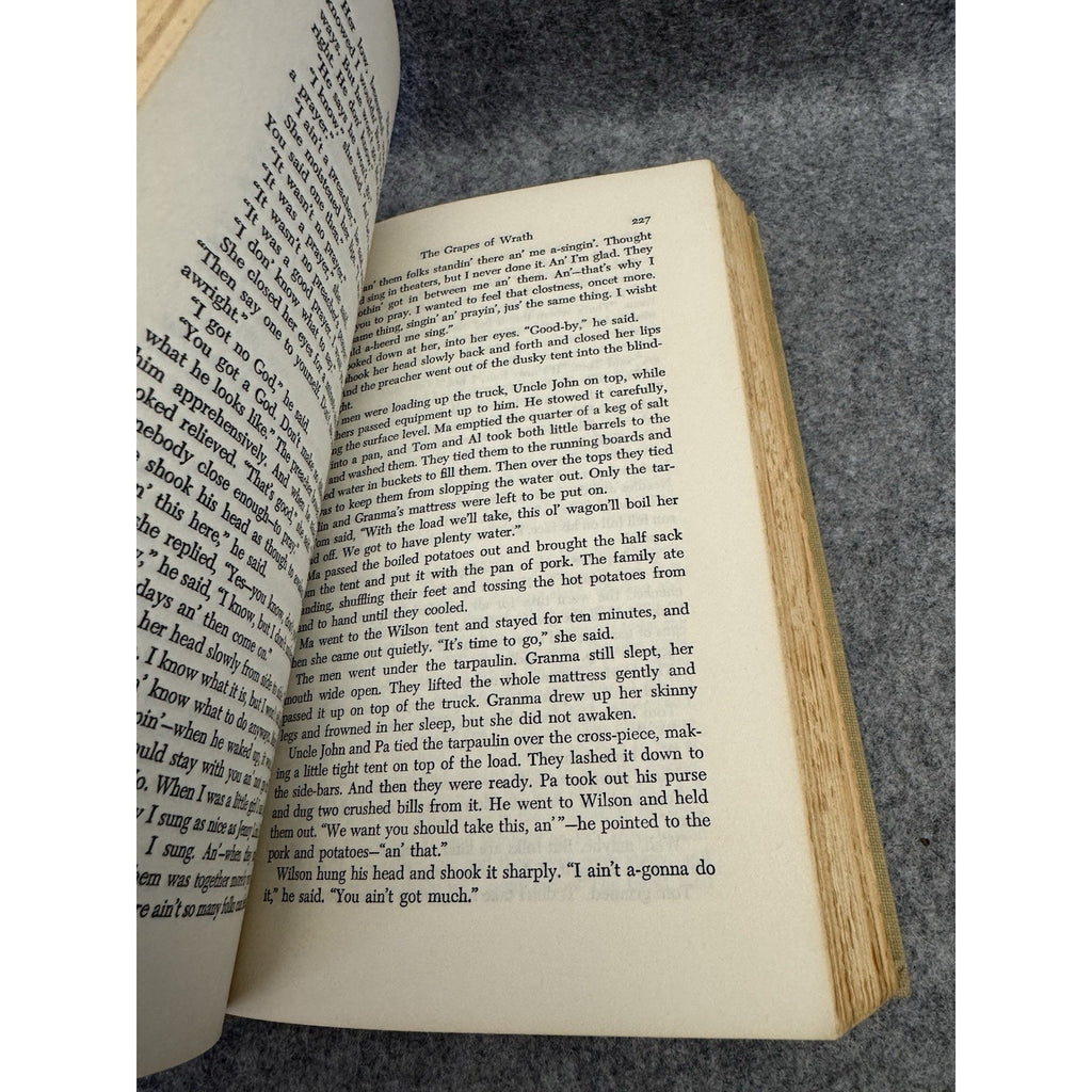 The Grapes of Wrath 1939 Viking Press HC John Steinbeck Early Printing