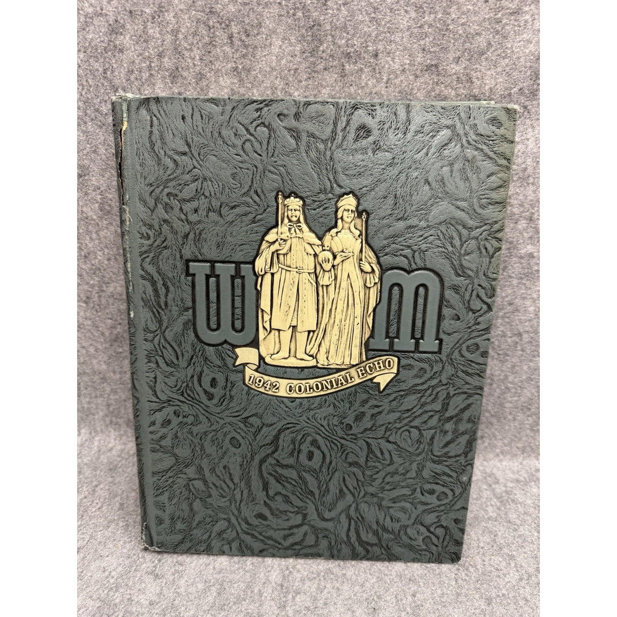 1942 Colonial Echo William & Mary Yearbook Williamsburg VA WWII Era HC