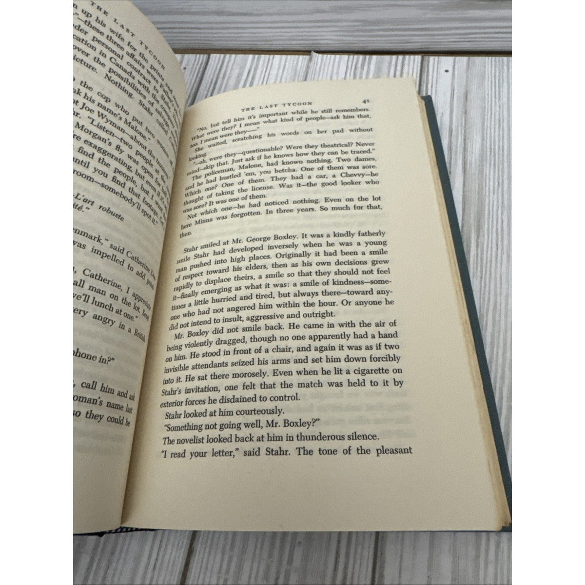 The Last Tycoon by F. Scott Fitzgerald 1969 Edition HC, VERY GOOD