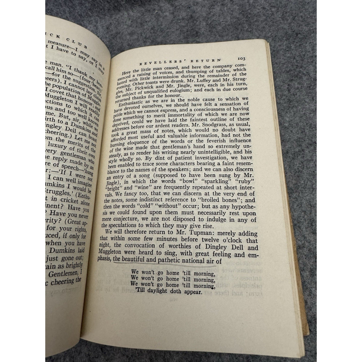 1943 The Posthumous Papers of the Pickwick Club Dickens HC ML