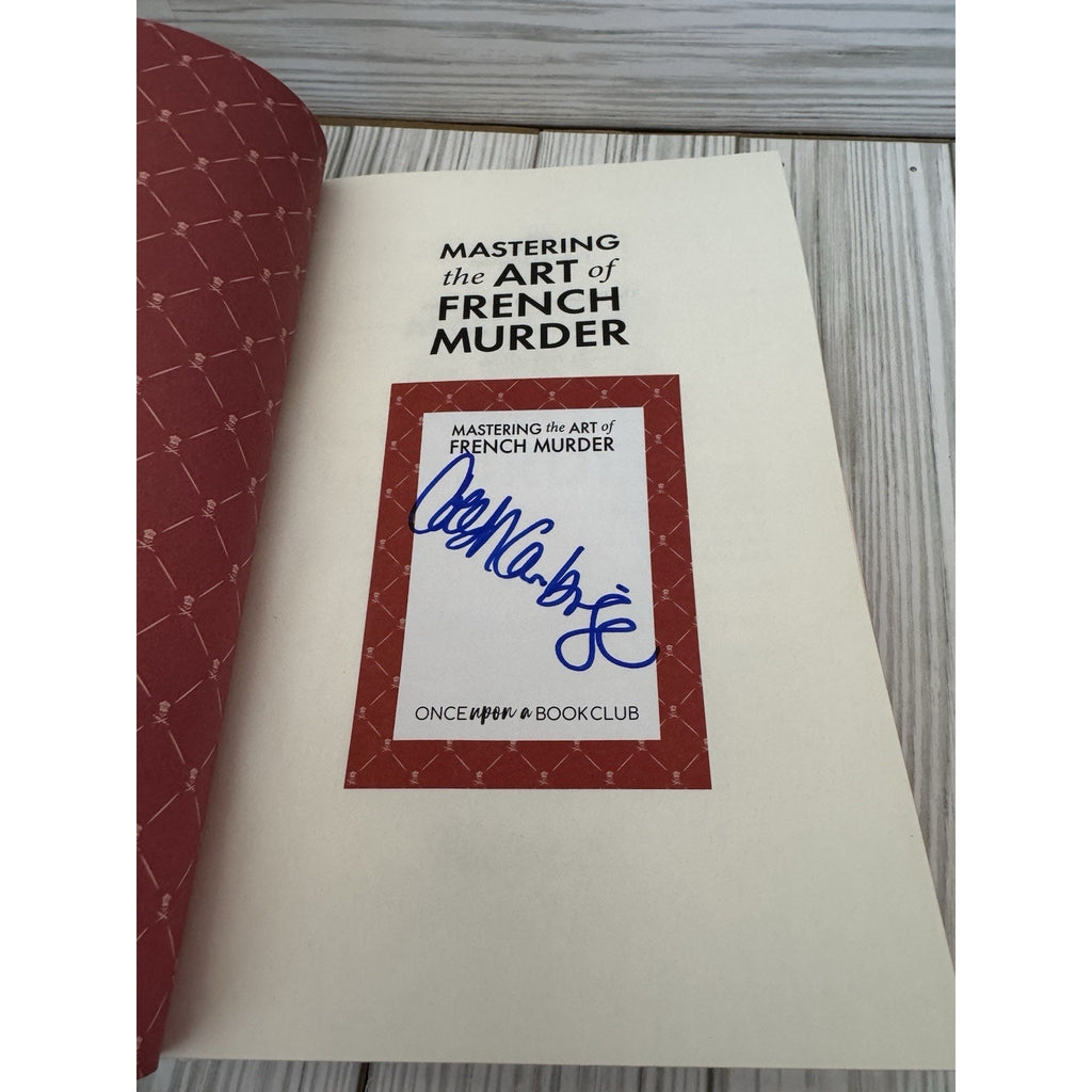 Mastering the Art of French Murder Colleen Cambridge 2023 1st Signed HC