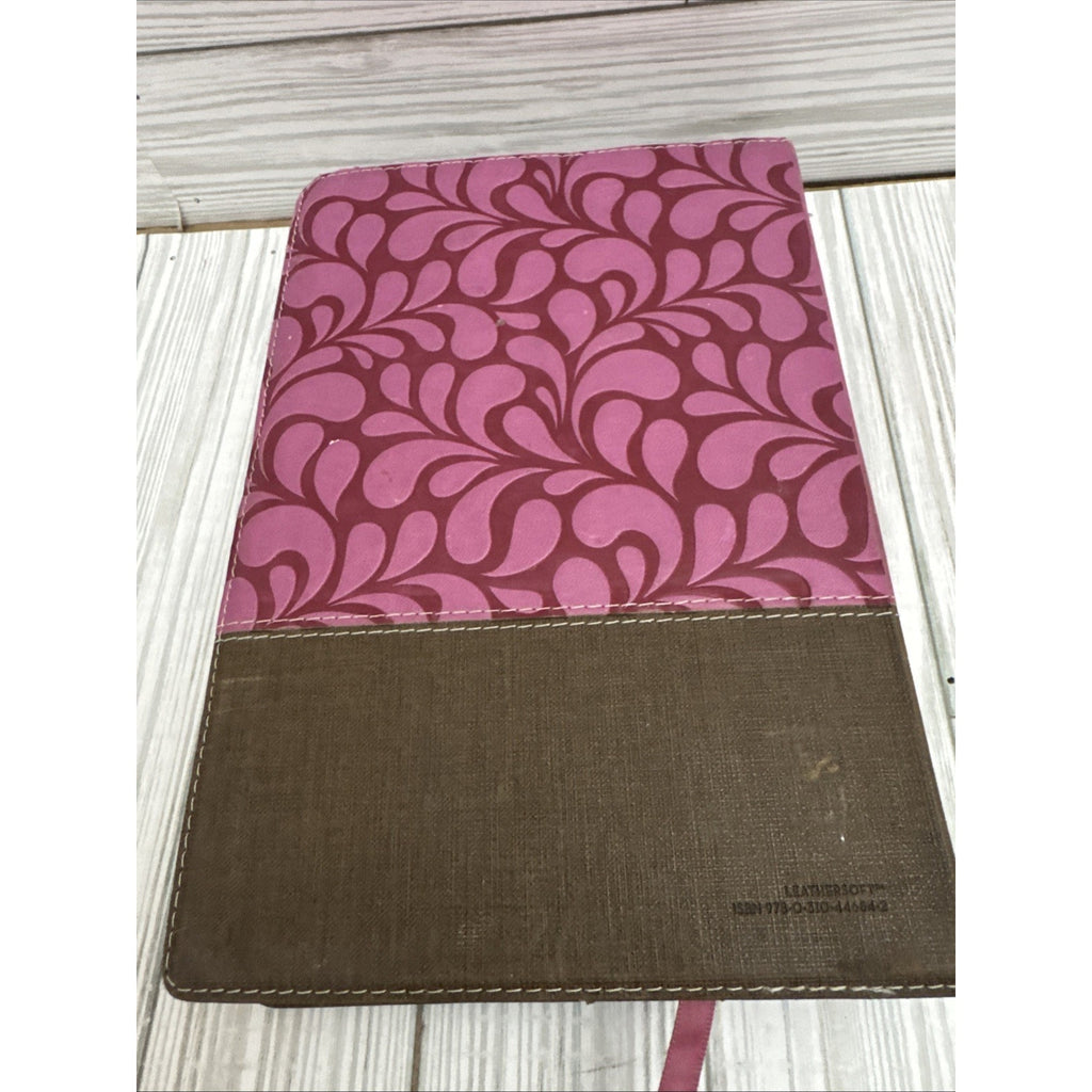 NIV, Women's Devotional Bible, Large - Imitation Leather, by Zondervan - Good