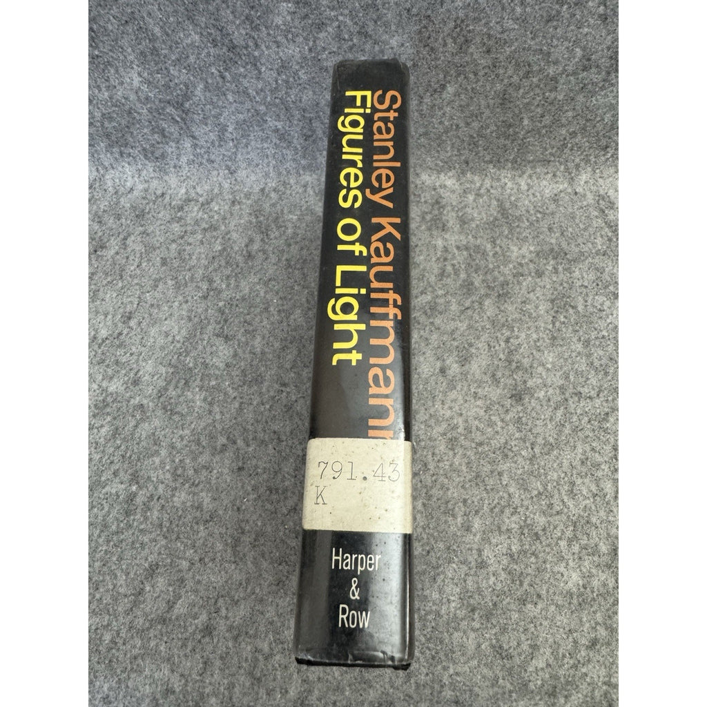 Stanley Kauffmann Figures of Light Film Criticism & Comment 1st Edition HC DJ