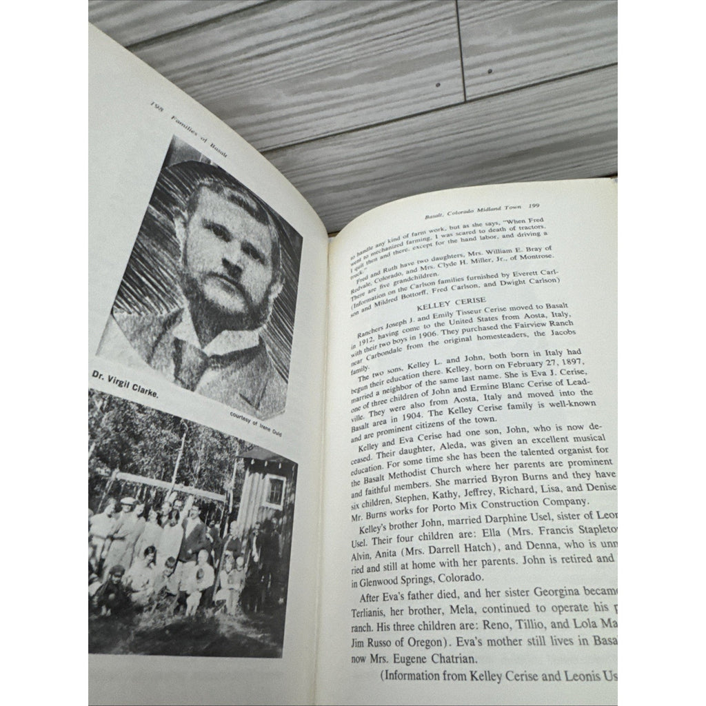 Basalt: Colorado Midland Town Clarence Danielson Ralph Danielson 1965 1971 HB DJ