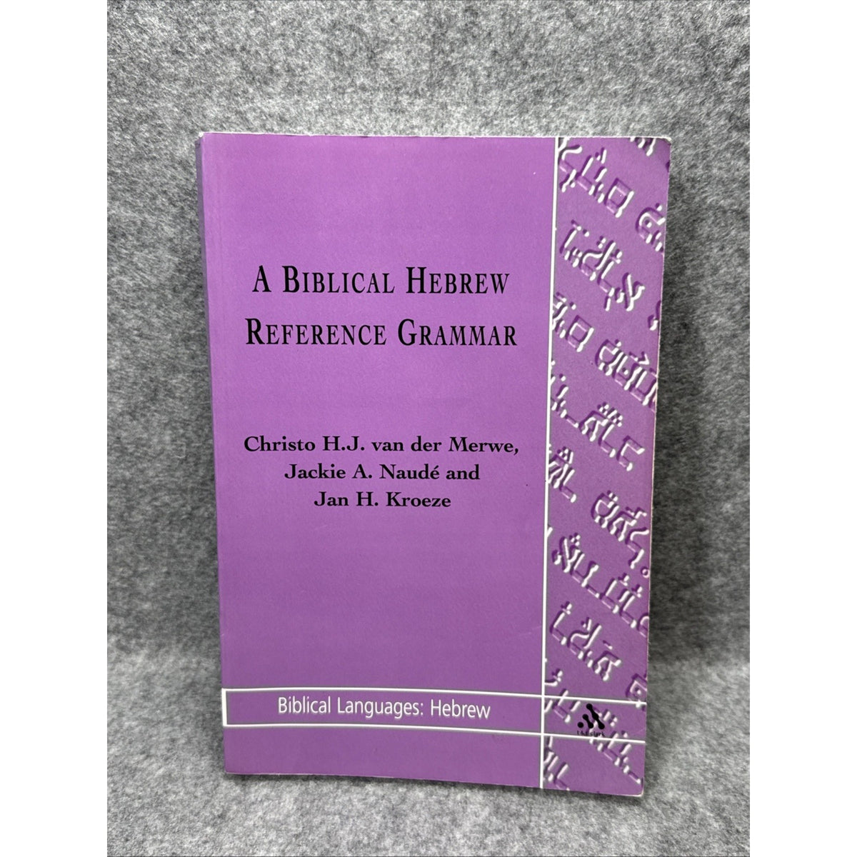 Biblical Languages: Hebrew Ser.: Biblical Hebrew Reference Grammar by Christo H.