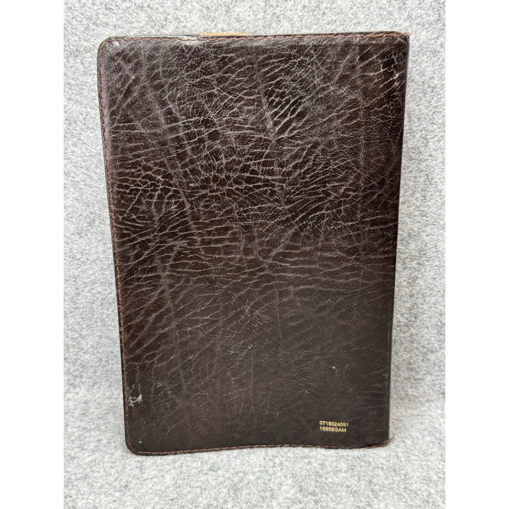 2006 NKJV Holy Bible Giant Print Red Letter Bonded Leather Thomas Nelson