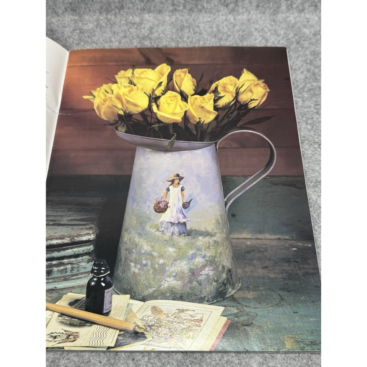 2002 Seasons in My Garden Trudy Beard Plaid 9653 Decorative Painting Patterns