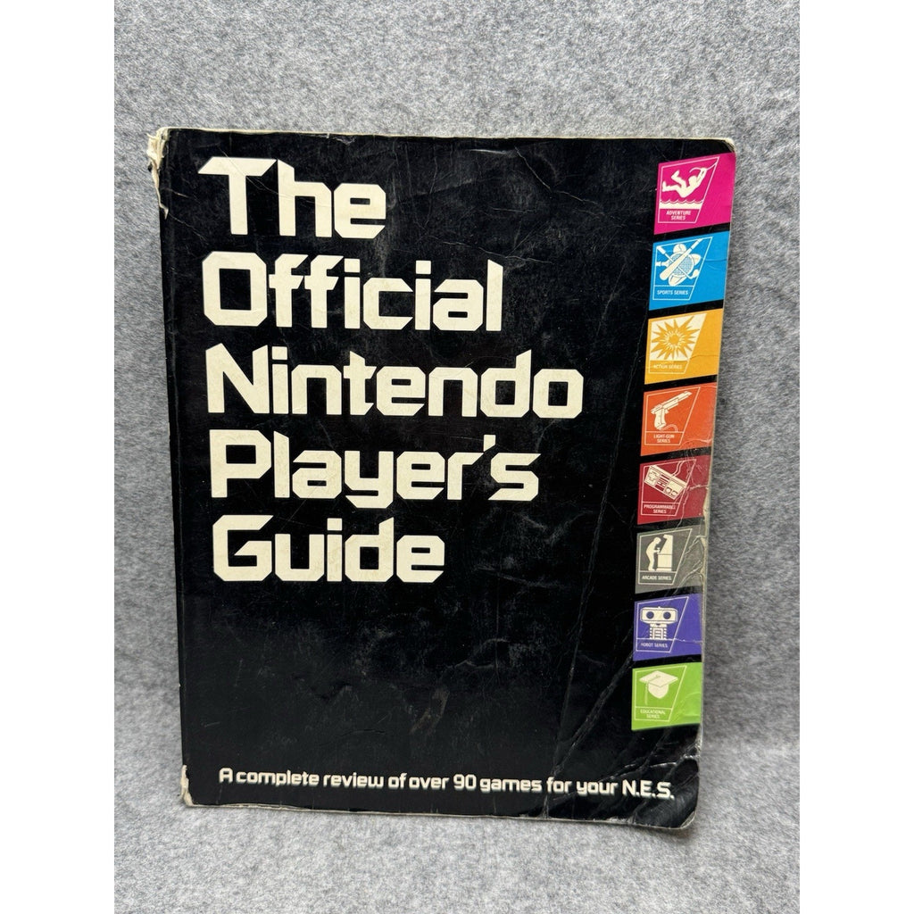 1987 The Official Nintendo Player’s Guide NES Strategy Book Vintage NO STICKERS