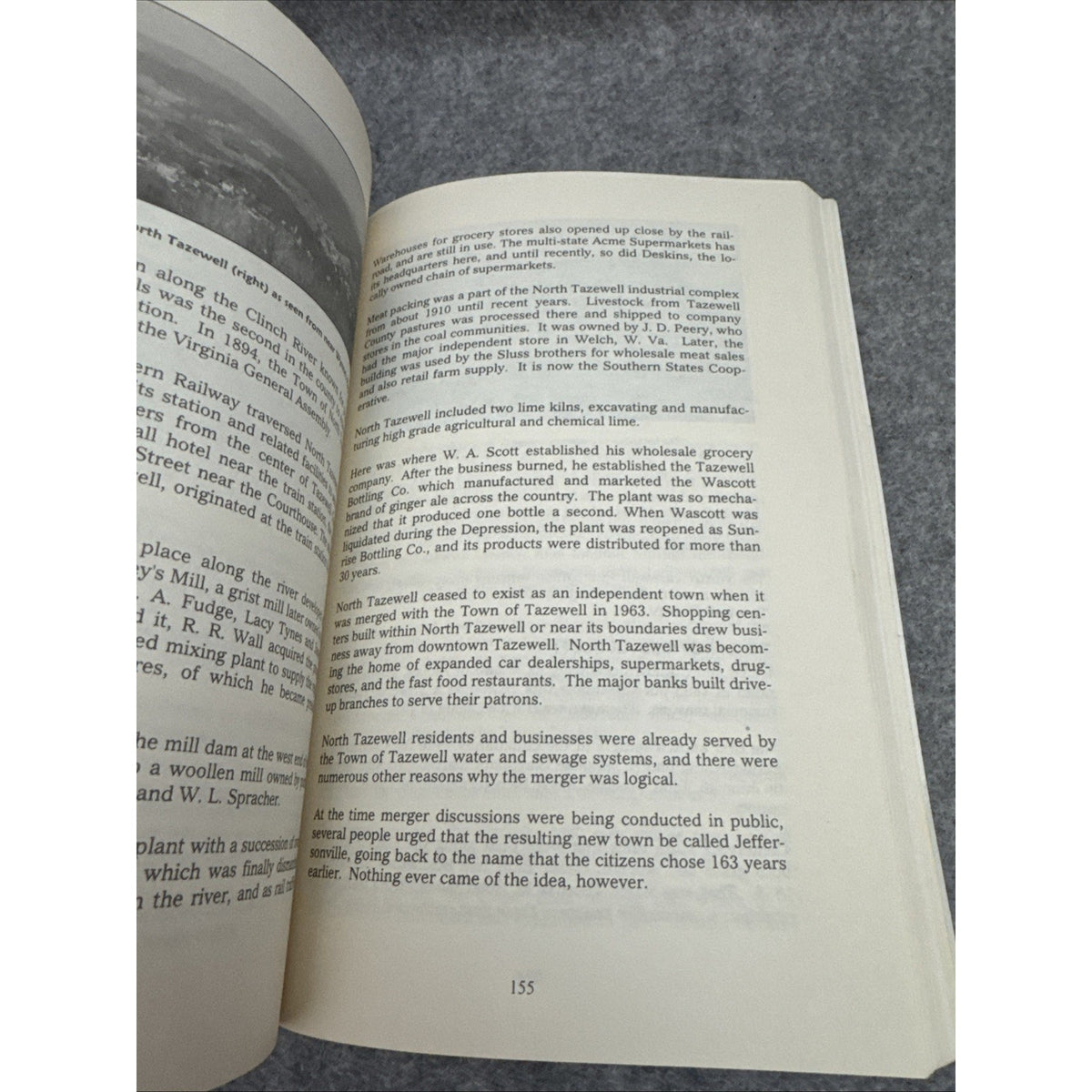 'A Last Great Place' Tazwell County, Virginia, Ross Weeks, 2000 Softcover