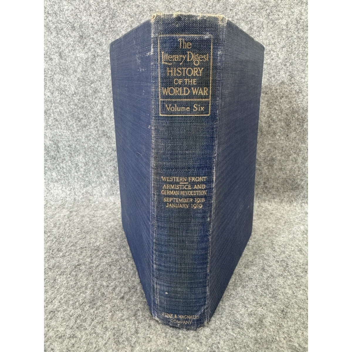 1919 Literary Digest History of the World War Vol 6 HC Funk & Wagnalls