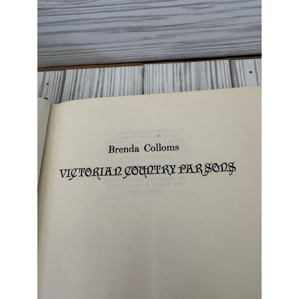 Victorian Country Parson, Brenda Colloms, Book Club Associates, 1