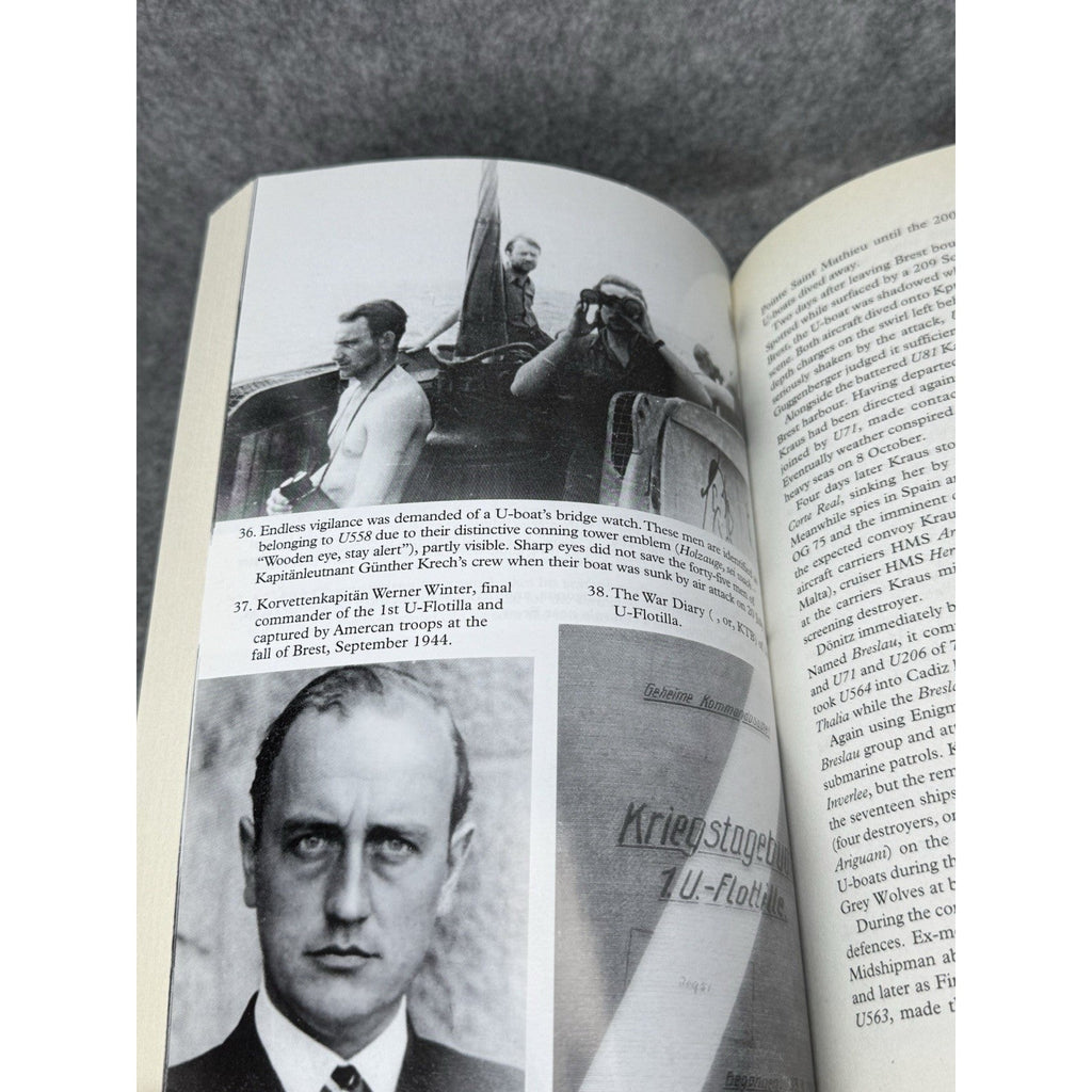 First U-Boat Flotilla 2002 HC DJ Erich Topp Portrait Card Attributed Autograph