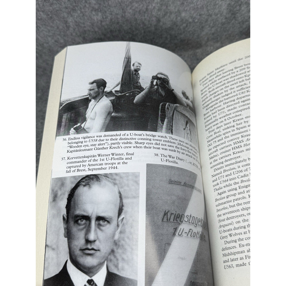 First U-Boat Flotilla 2002 HC DJ Erich Topp Portrait Card Attributed Autograph