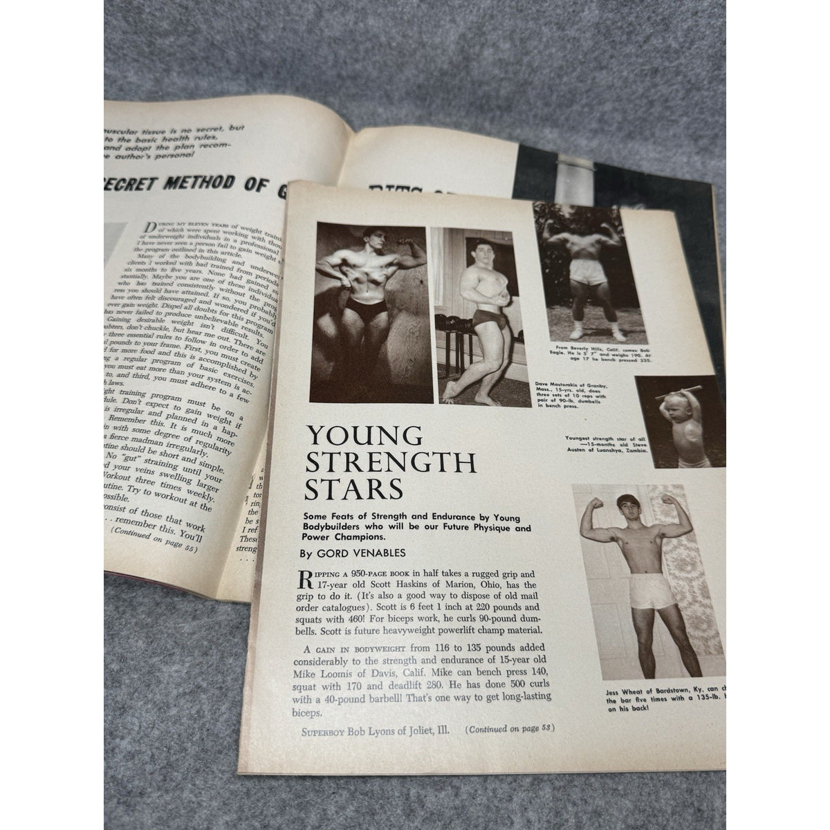 Muscular Development June 1966 Rodrigue Picard Bodybuilding Magazine