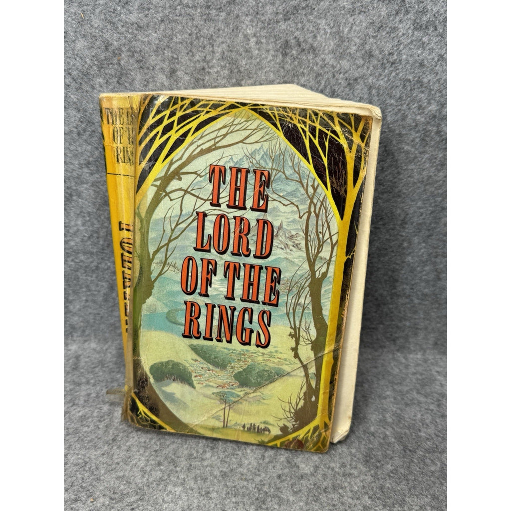 1969 Lord of the Rings JRR Tolkien Allen & Unwin Pauline Baynes Paperback