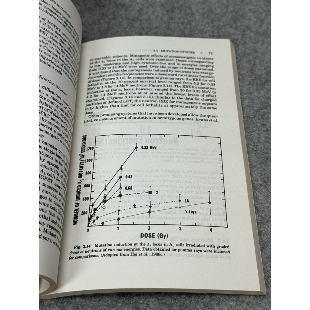 NCRP Report 104 Relative Biological Effectiveness Radiation Radiobiology