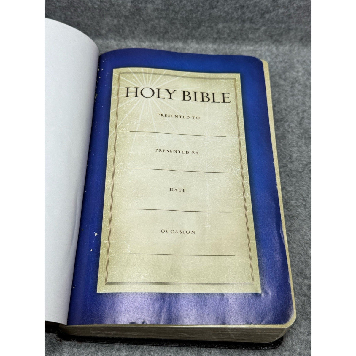 2006 NKJV Holy Bible Giant Print Red Letter Bonded Leather Thomas Nelson