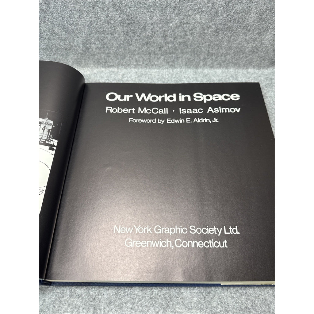 Our World In Space McCall / Asimov HCDJ