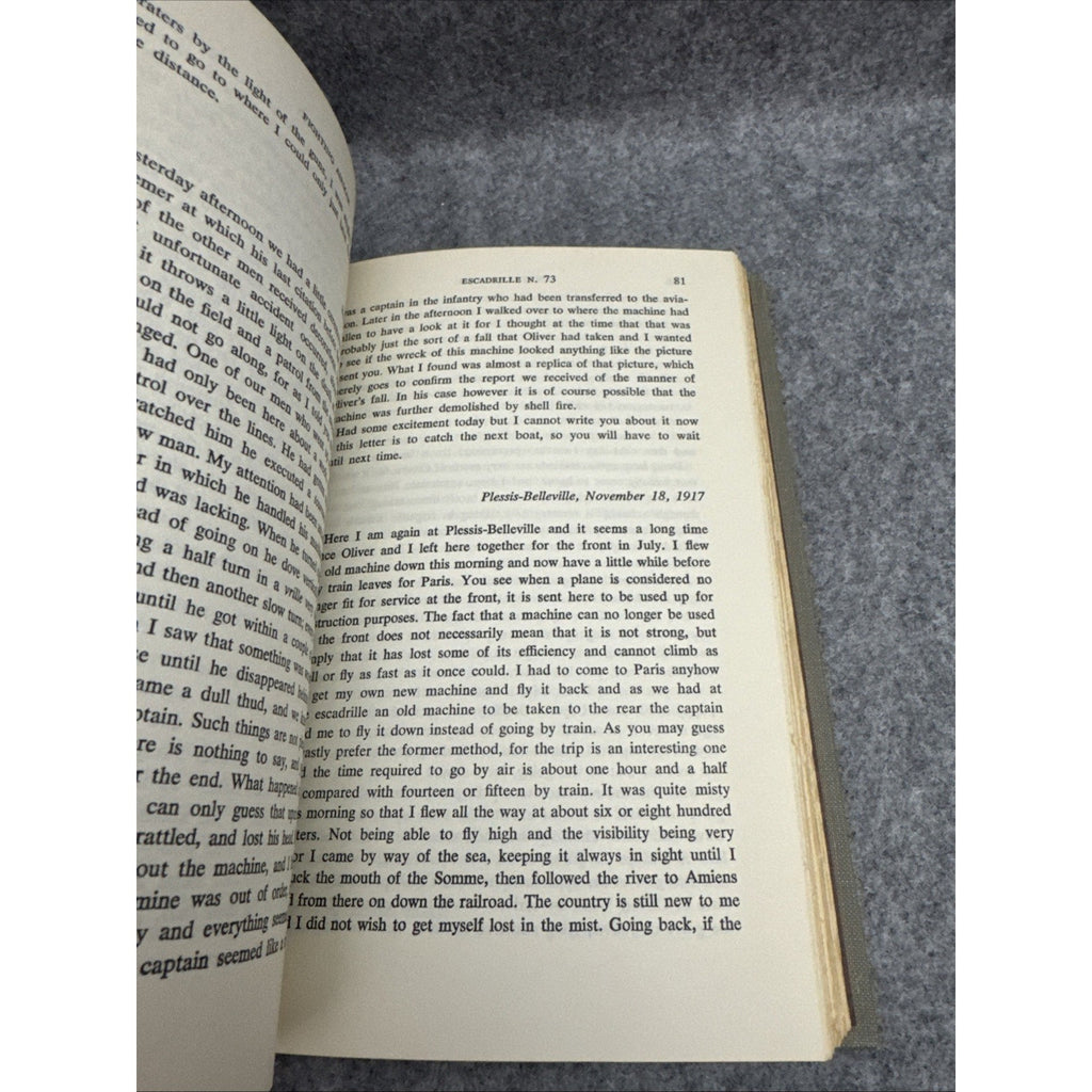 Fighting Airman The Way of the Eagle By Charles J. Biddle 1968 1st Edition WWI