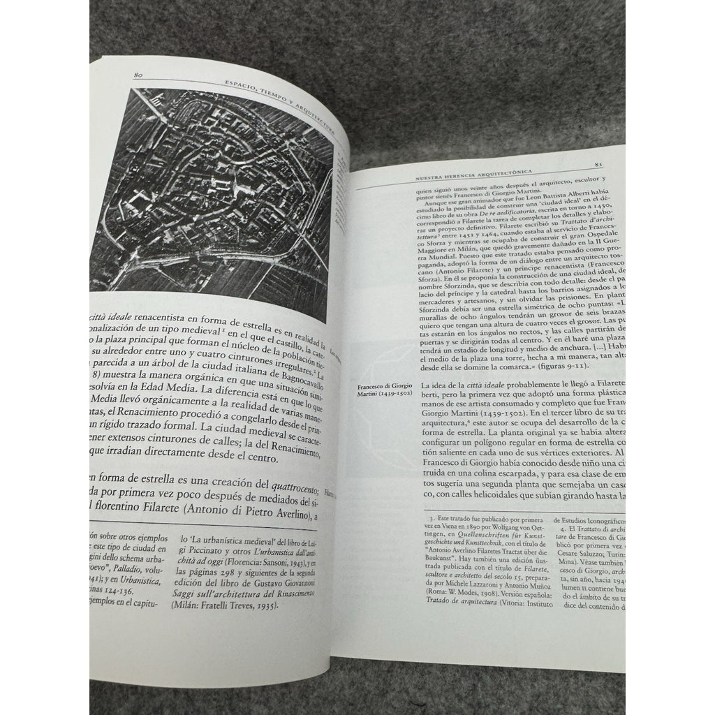 Espacio Tiempo y Arquitectura Sigfried Giedion 2009 HC Spanish Reverte