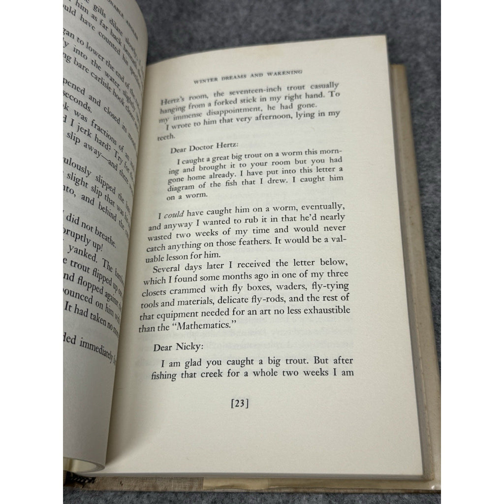 The Seasonable Angler Nick Lyons Signed 1970 First Edition Fly Fishing HC DJ