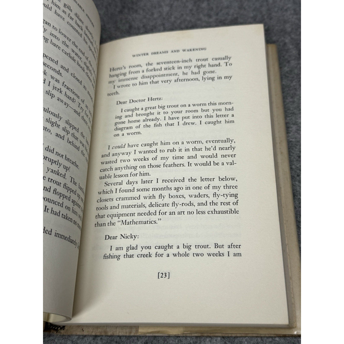 The Seasonable Angler Nick Lyons Signed 1970 First Edition Fly Fishing HC DJ